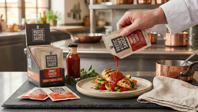 sauce packaging