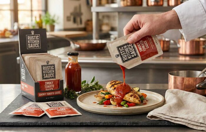 sauce packaging